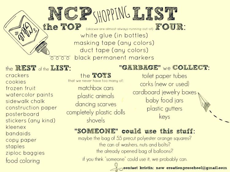 SHOPPING-list